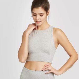 NWT Women's High Neck Brushed Jersey Bra - JoyLab™